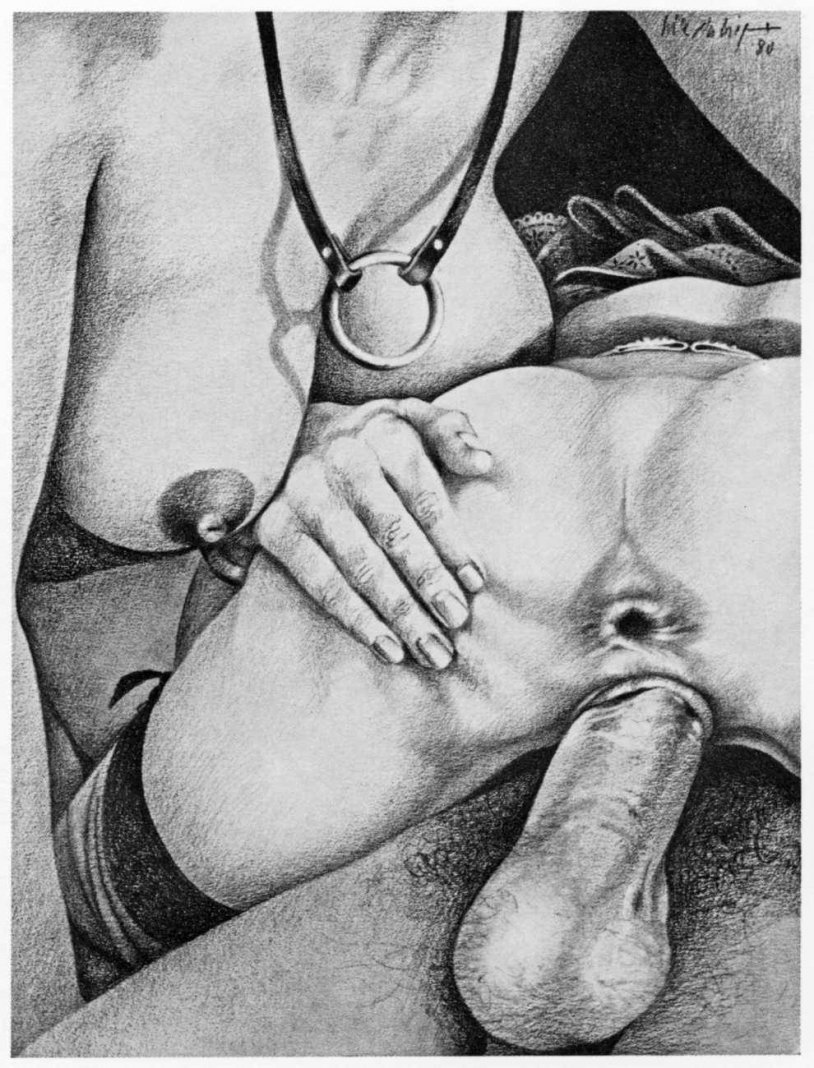 Auto erotic butt fucking drawings