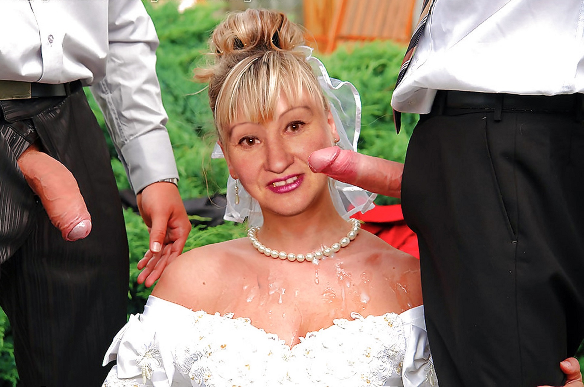 Bride bukkake pic