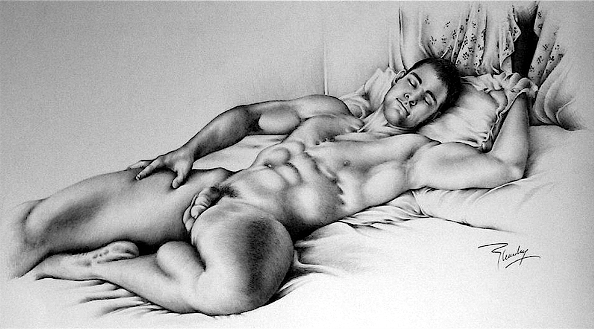 спящие голые мужчины фото 103