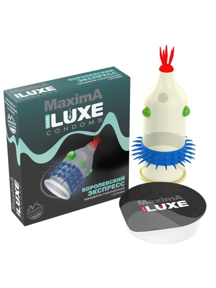 Презерватив Luxe maxima с усиками