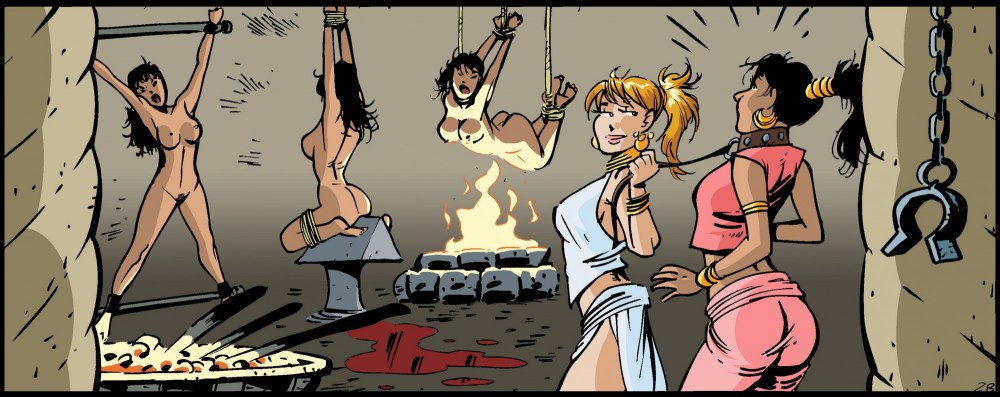 Bdsm рисунки рабыни пиратов