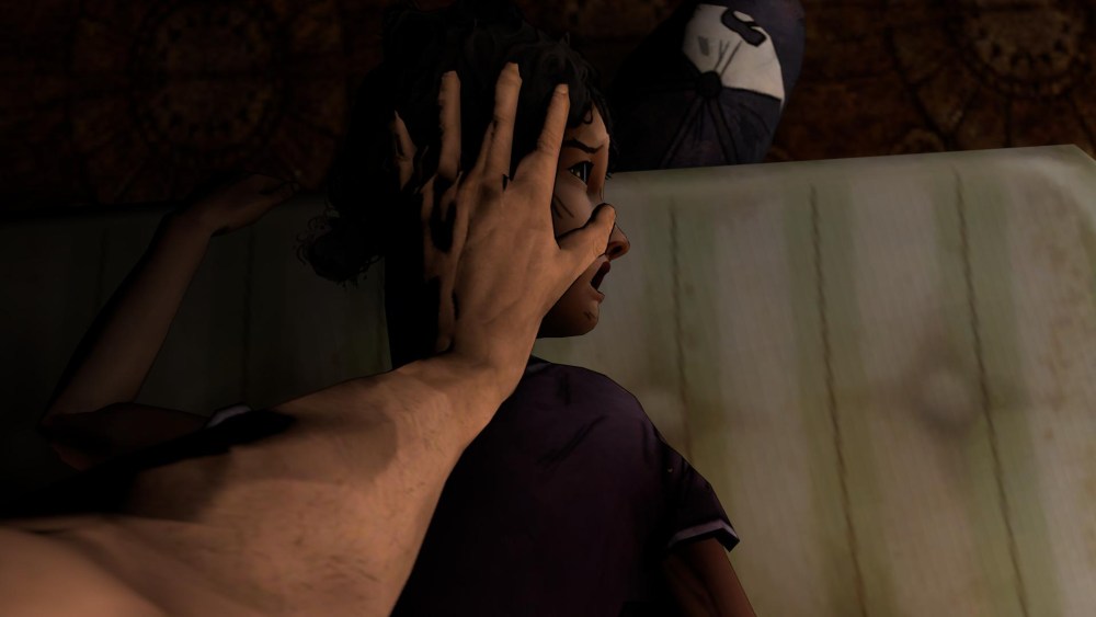 The Walking Dead Клементина footjob