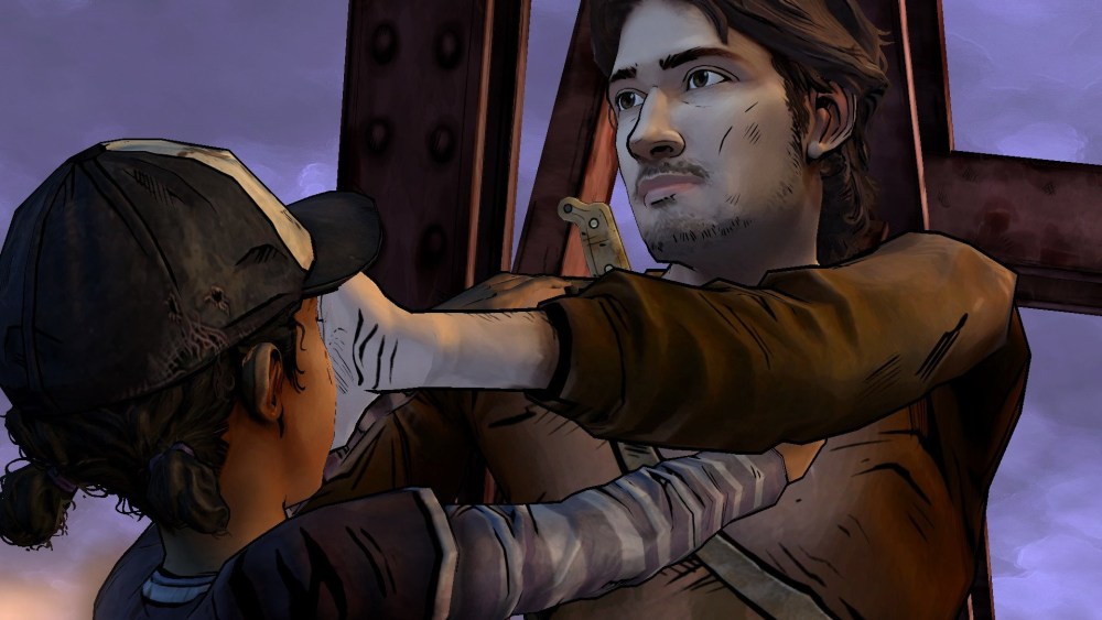 Голая Клементина the Walking Dead 4