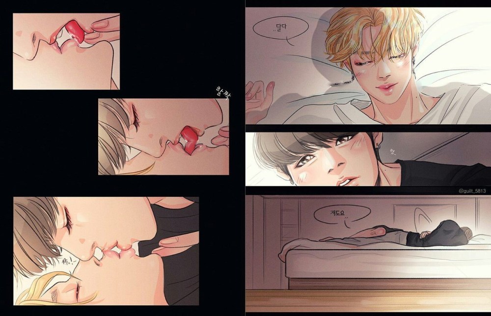 Jikook фанфики комикс