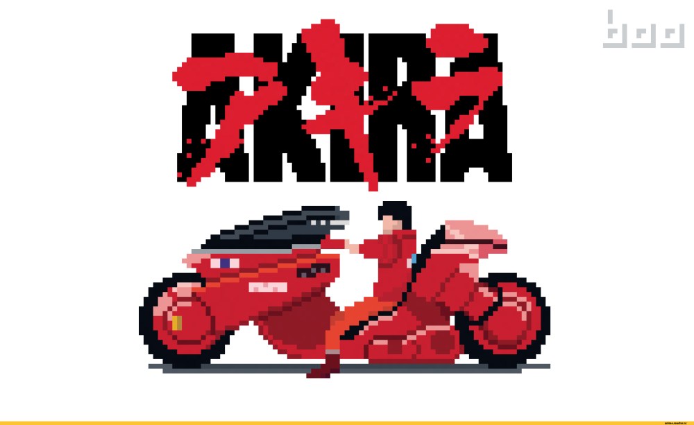 Аниме Pixel Art
