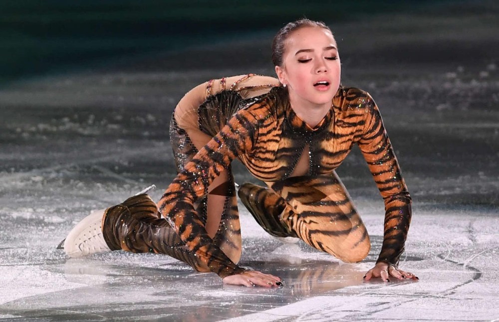 Алина Загитова тигрица