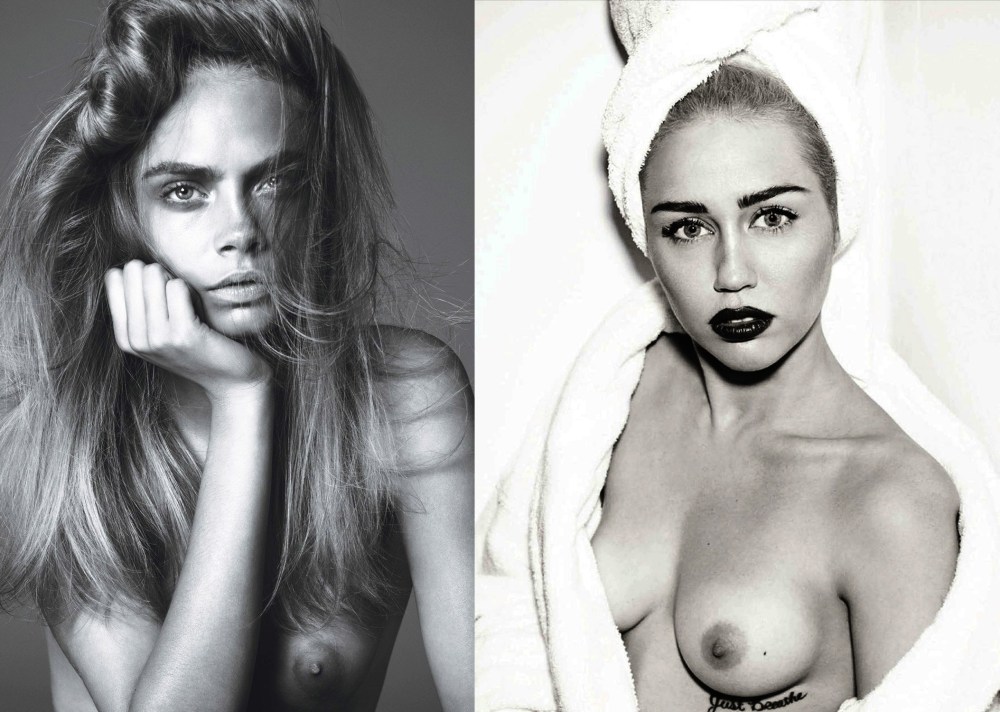 Cara Delevingne топлесс голая