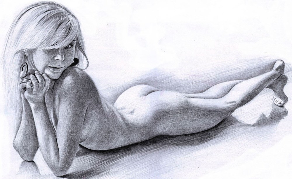 Эротические рисунки девушек