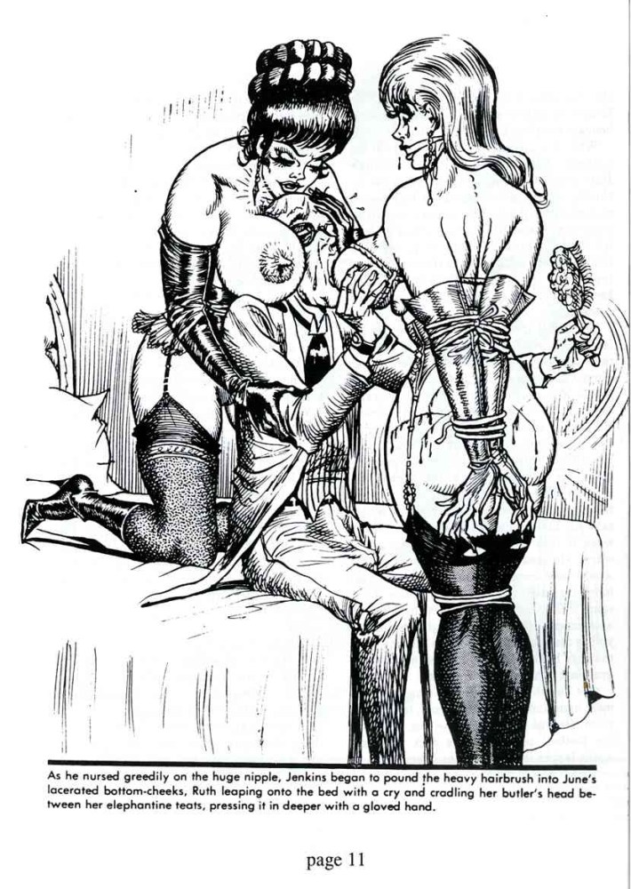 Эротические ретро комиксы