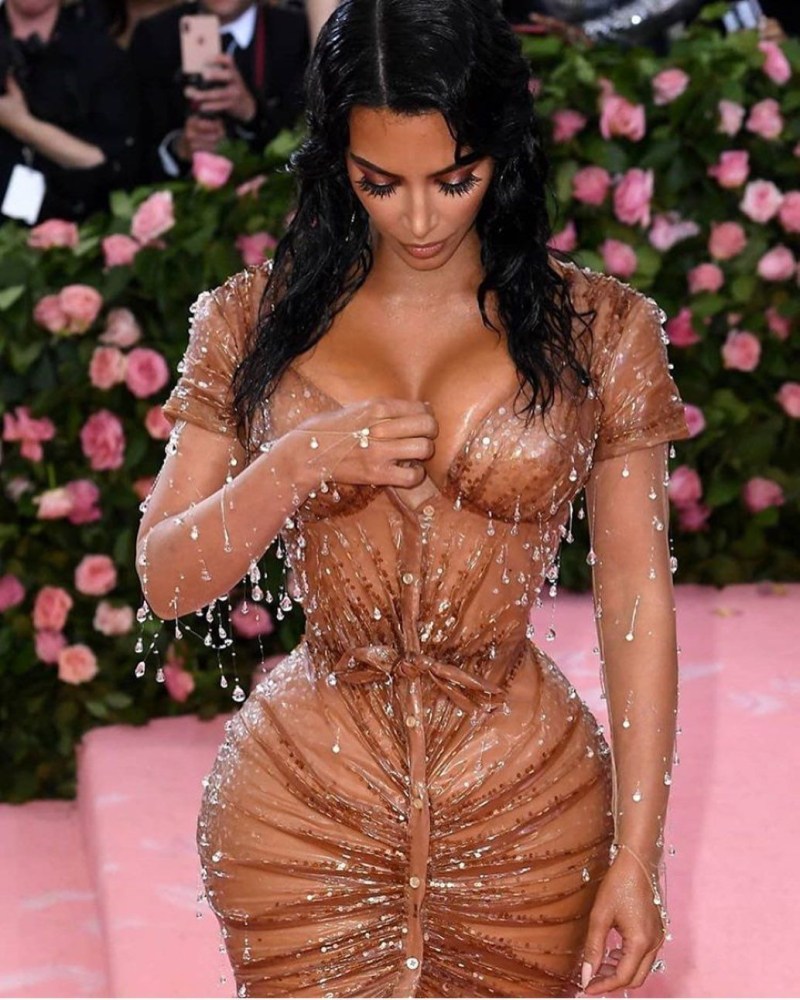 Ким Кардашян (Kim Kardashian) голая