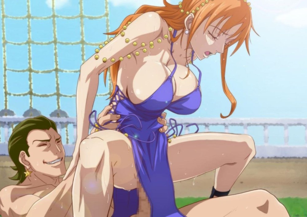 One piece Kojirou Kaizoku Kyonyuu hentai nami