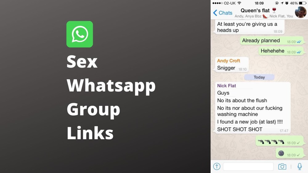 Группа WhatsApp I love Sex