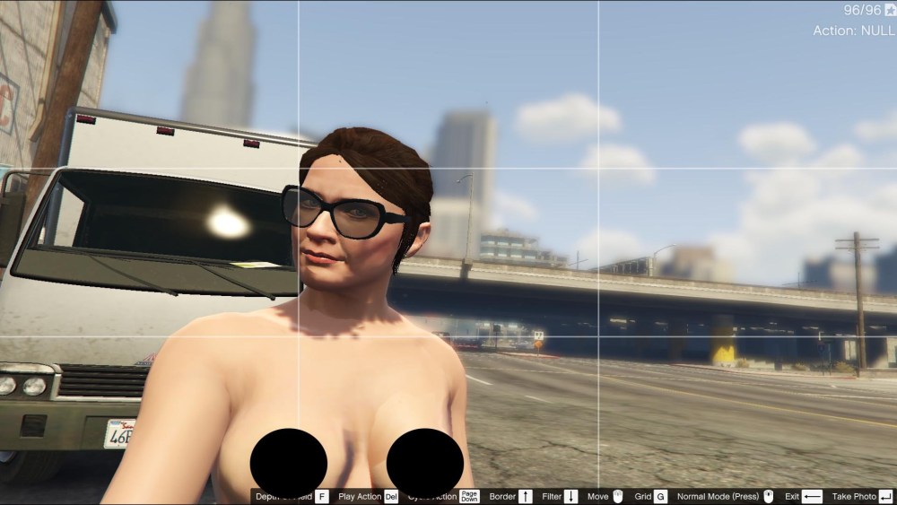 GTA 5 Аманда де Санта в бикини
