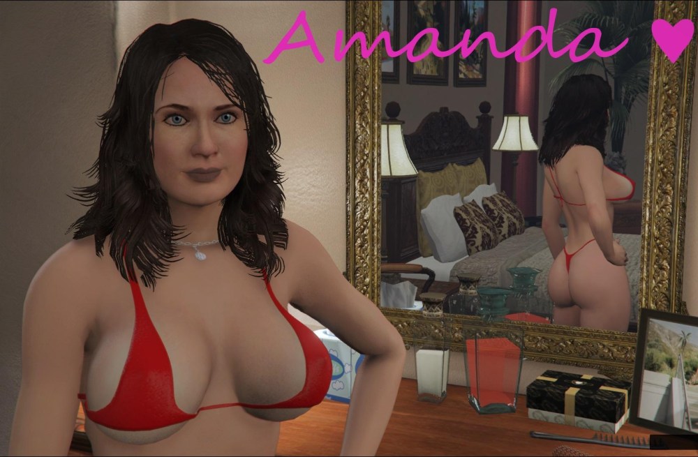 ГТА 5 Аманда де Санта nude