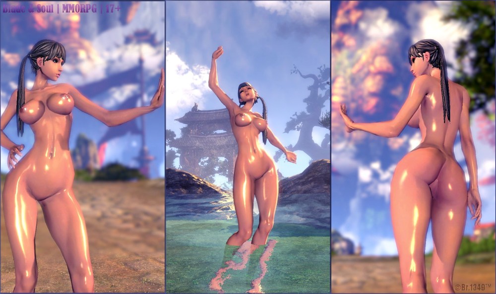 Голые красотки из Blade and Soul