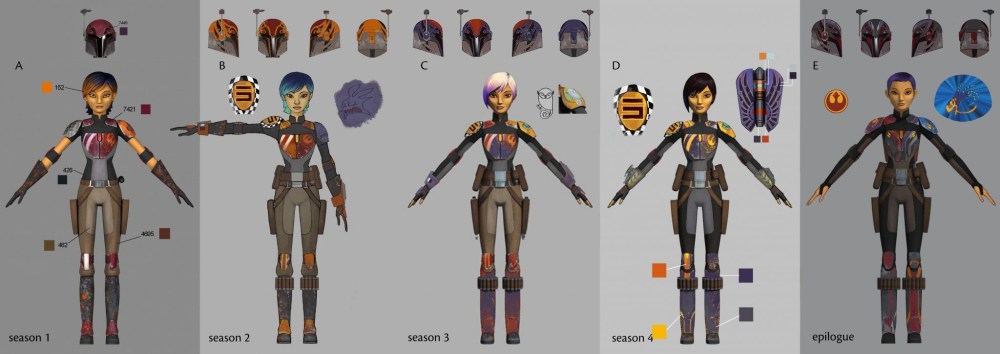 Sabine Wren Rebels reference