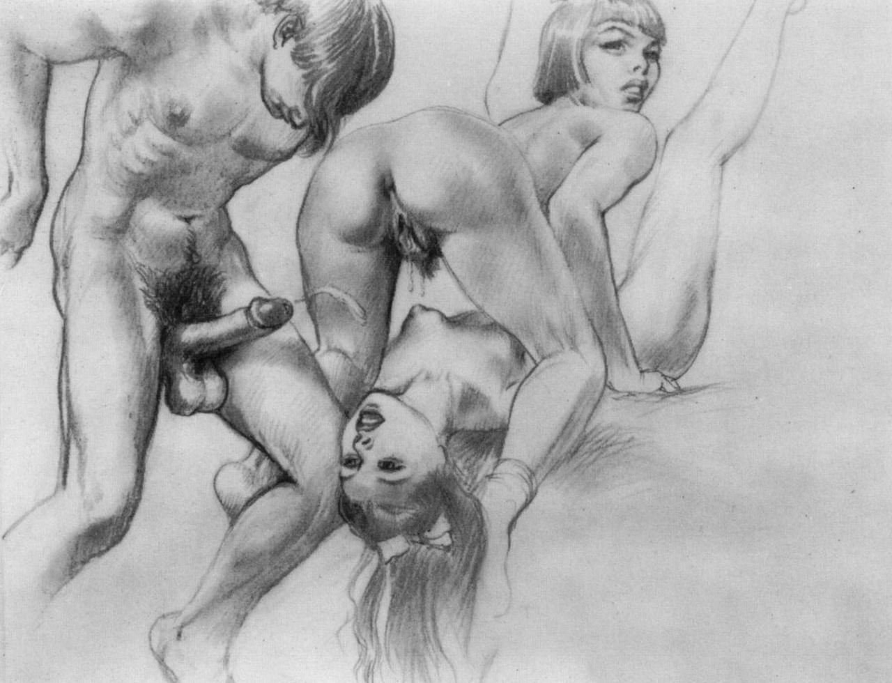 рисованные голые мужики фото 111