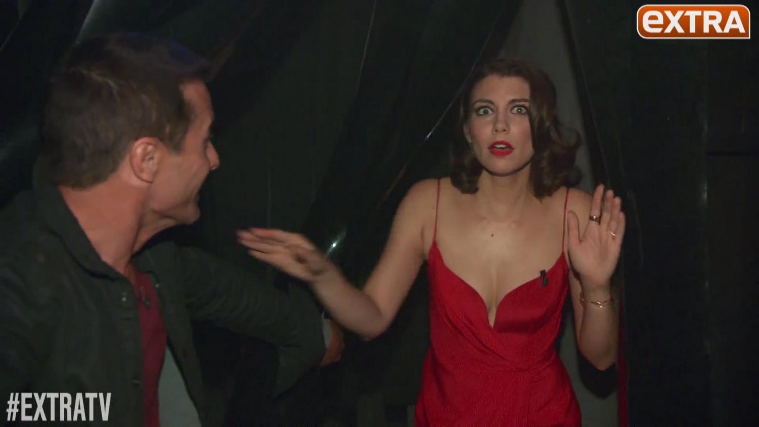 Lauren Cohan Fakes