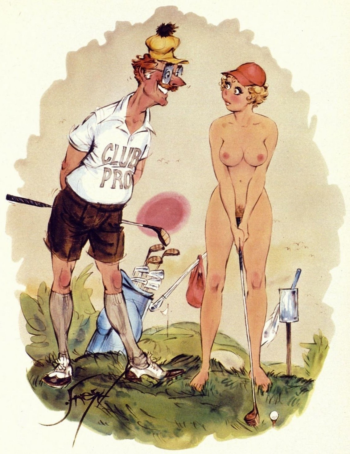 карикатуры с голыми бабами фото 75