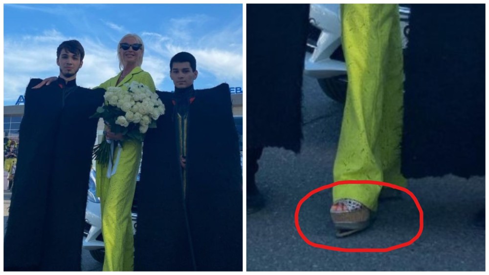 Волочкова на льду