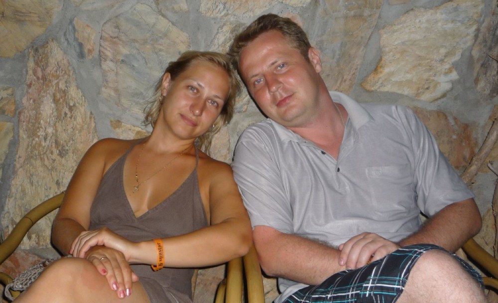 Домашняя фотосессия семейной пары