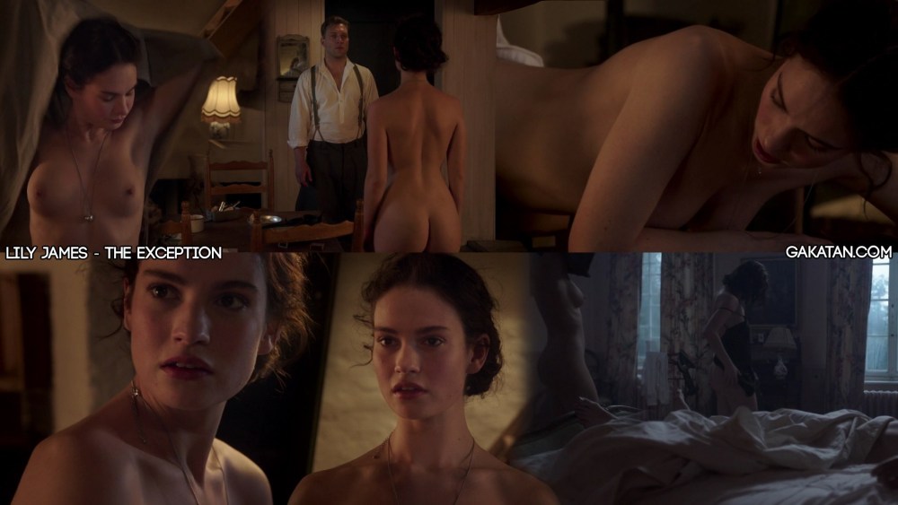 Голая Лили Джеймс (Lily James