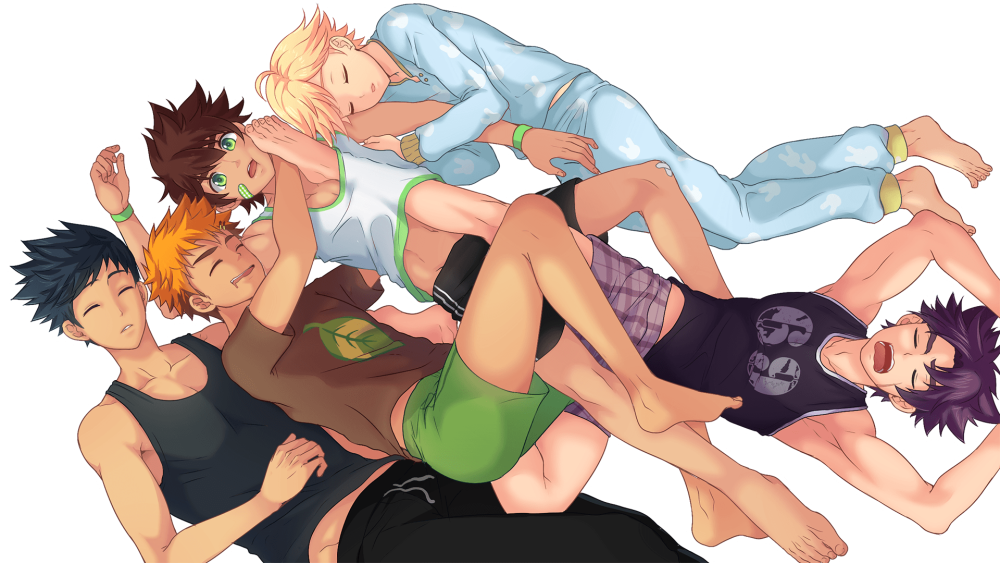 Йоичи Юкимура Camp buddy Yaoi gay хентай