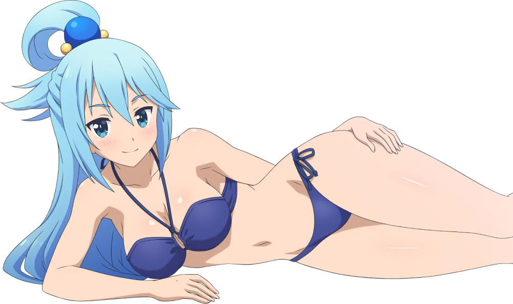 Konosuba Aqua в купальнике