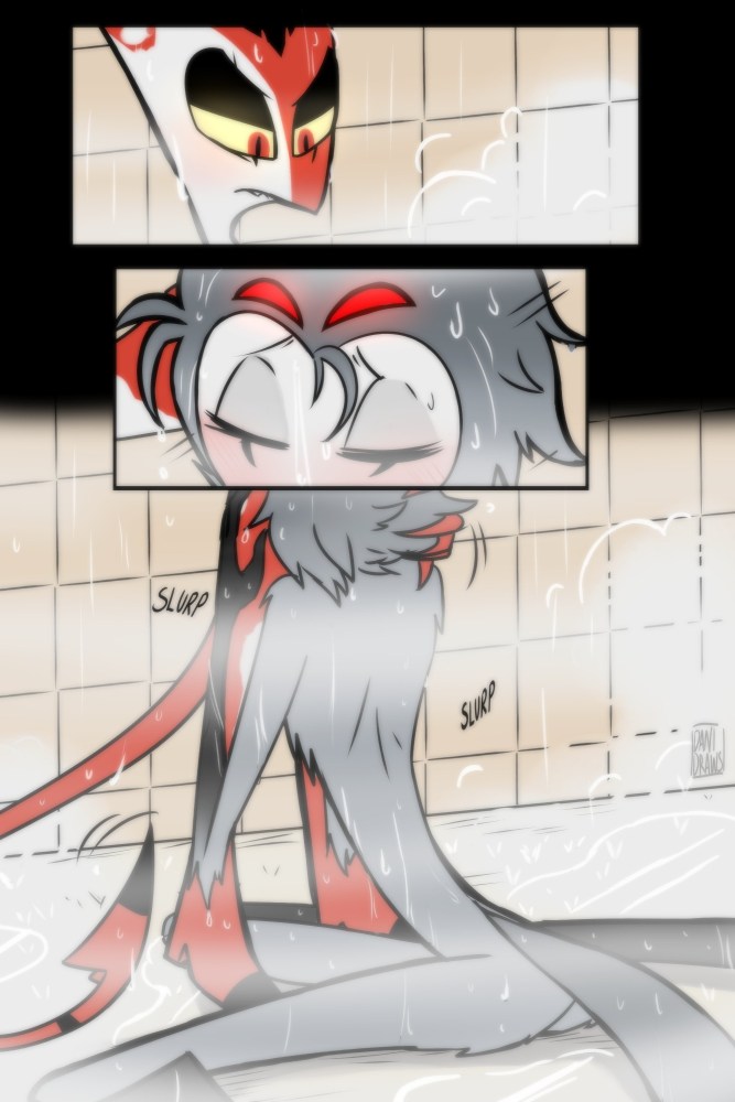Helluvaboss NSFW Blitzo with stolas
