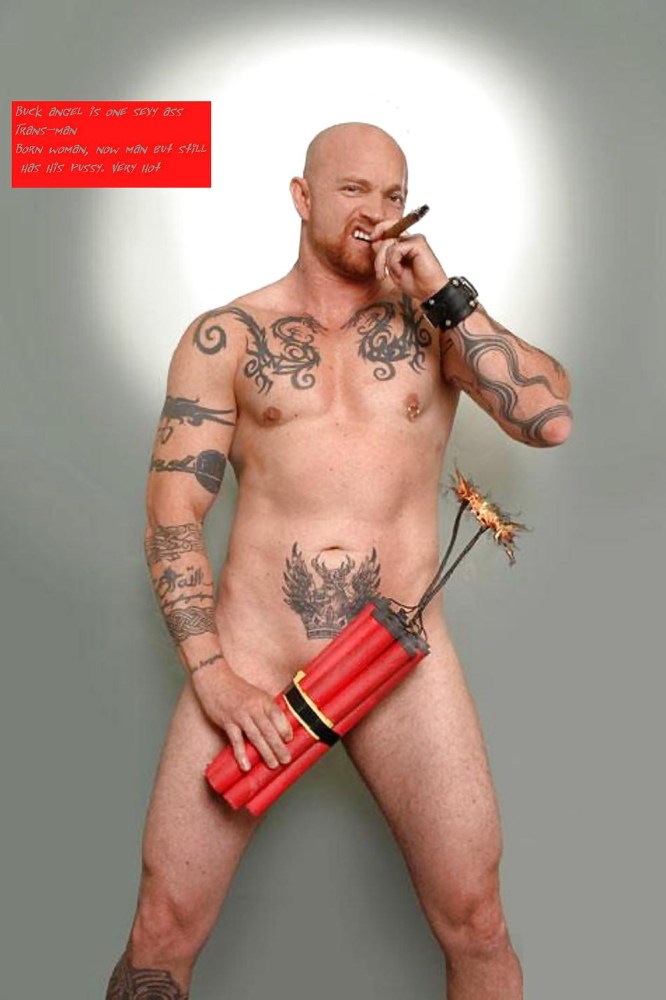 Бак Энджел (Buck Angel) страпон