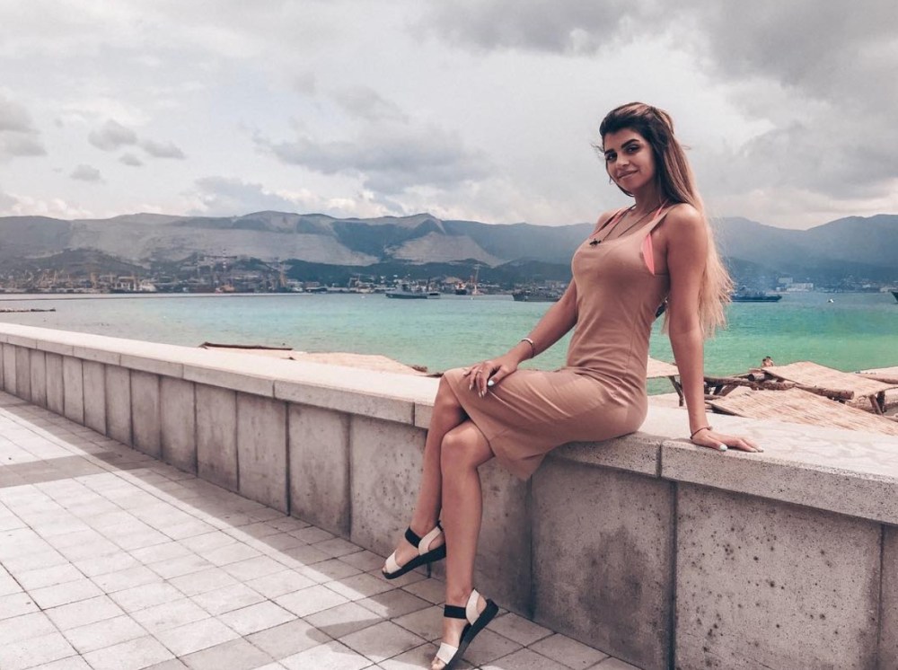 Алиана Устиненко в Нижнем белье