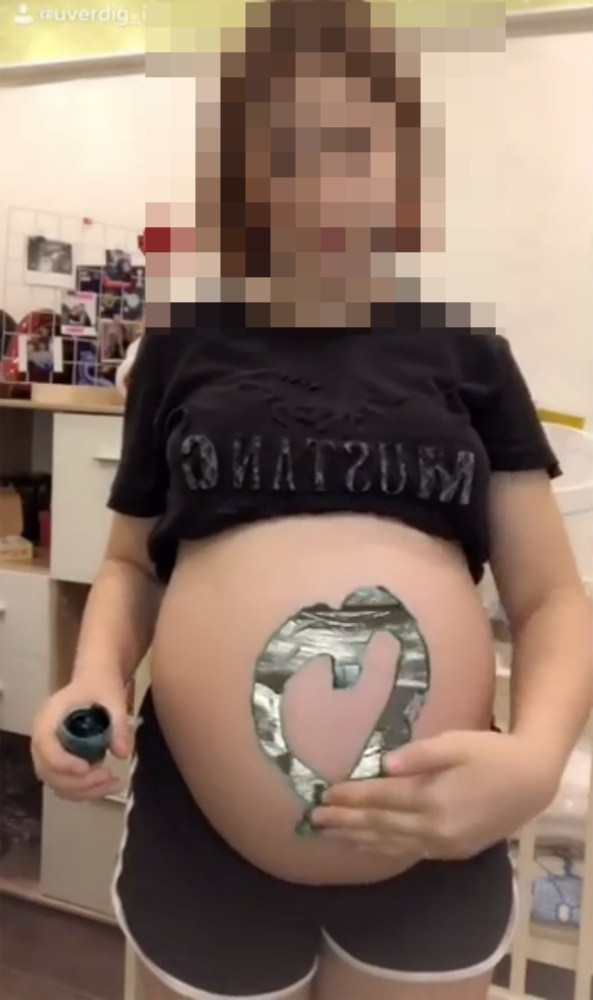 Дарья Суднишникова живот