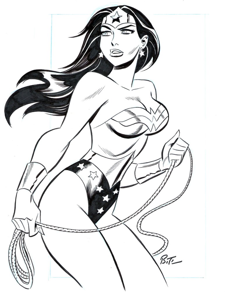 Wonder woman Bruce Timm