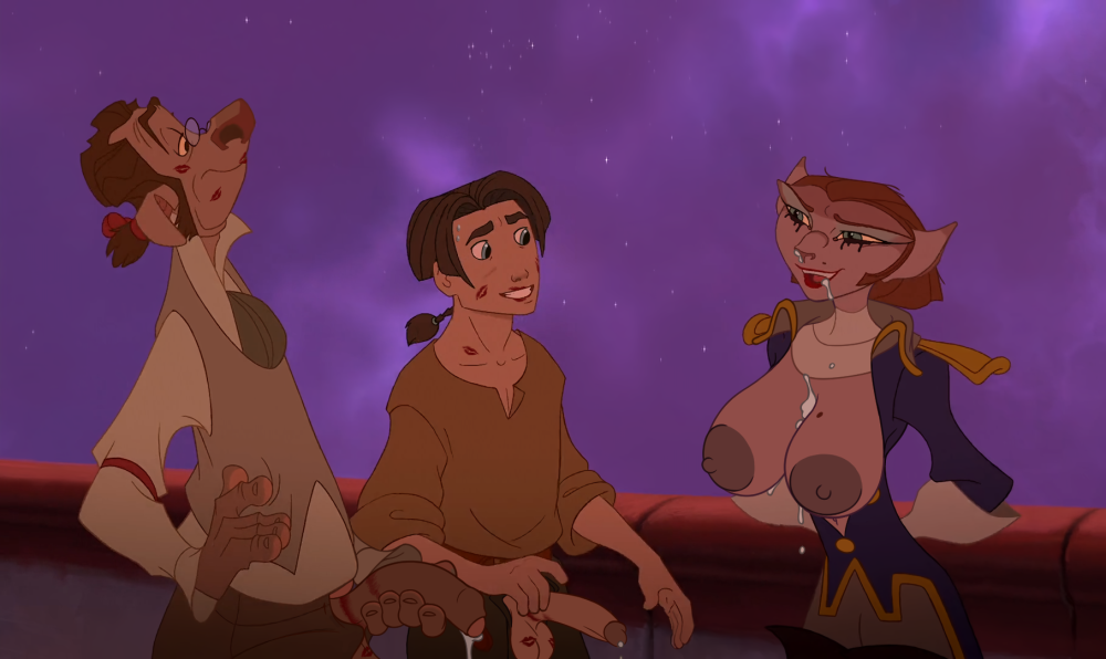 Планета сокровищ Капитан Амелия r34