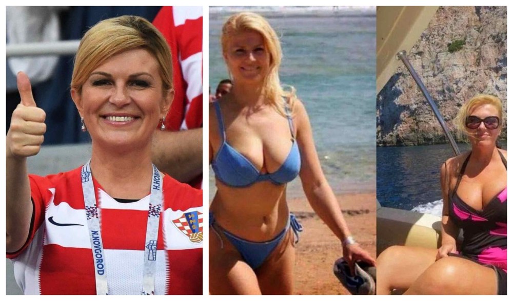 Мила Китарович в купальнике