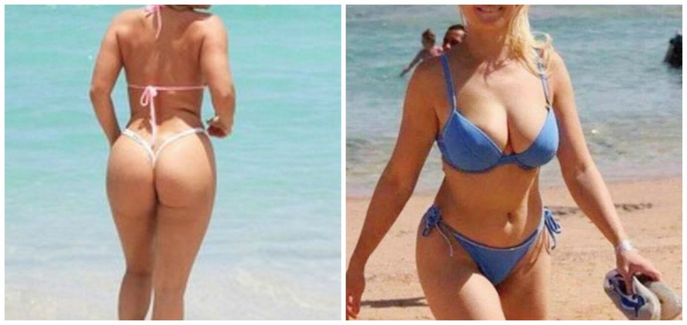 Президент Хорватии Колинда Грабар-Китарович на пляже