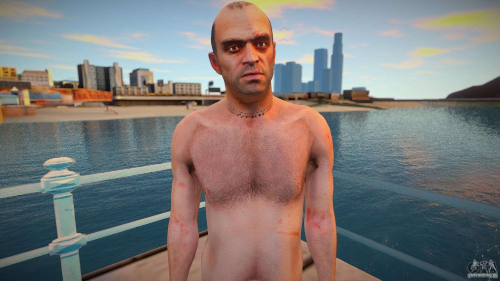 ГТА 5 голый Тревор