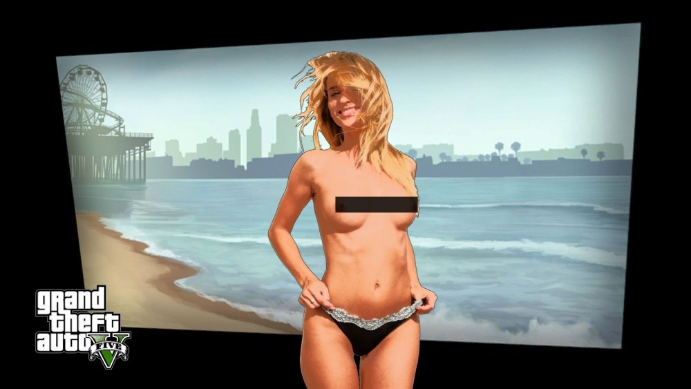 Голые женщины в игре ГТА 5
