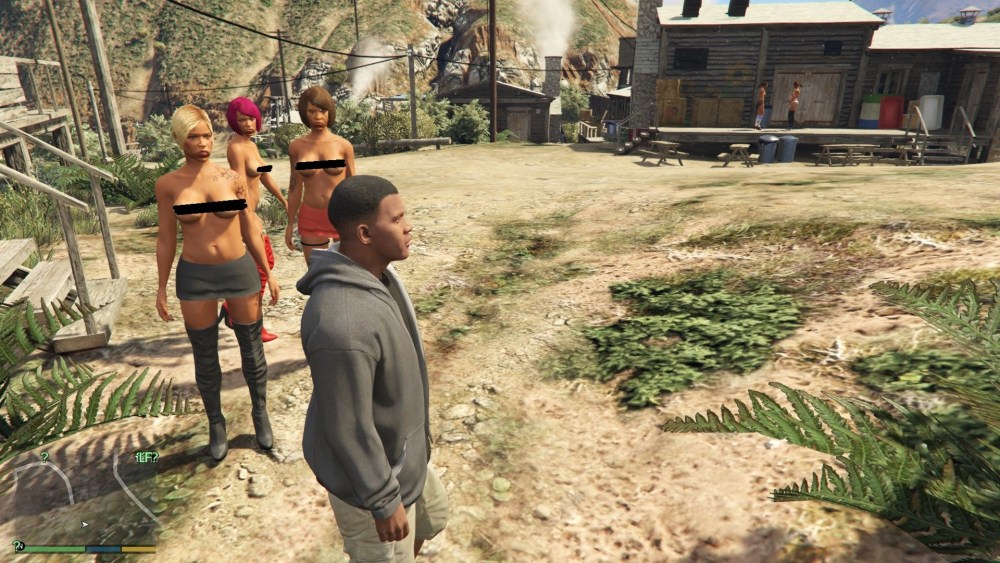 Нудистки в ГТА 5