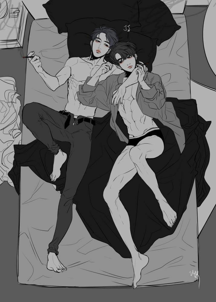 BTS Jikook арт 18