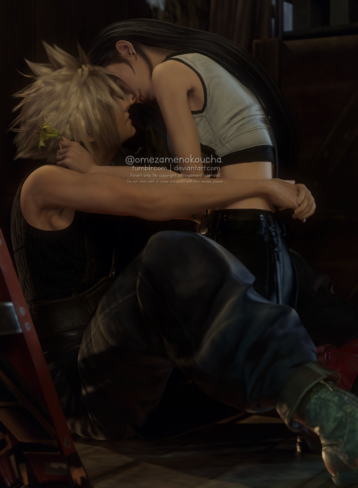 Последняя фантазия 7 тифа и Клауд