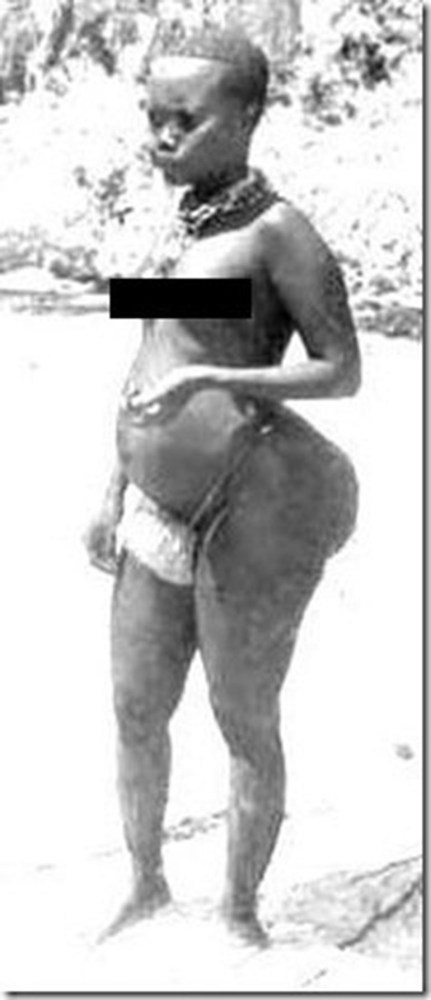 Саарти Бартман "Венера готтентотская