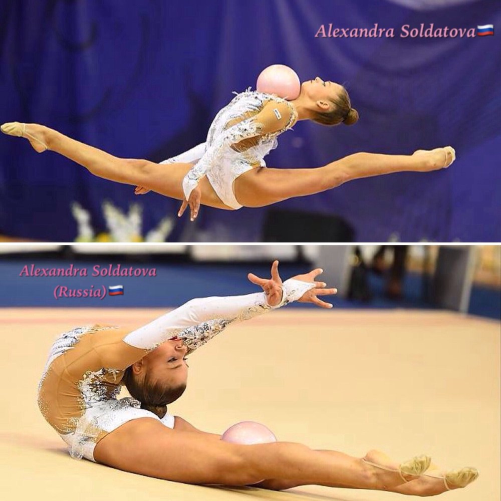 Александра Солдатова гибкость