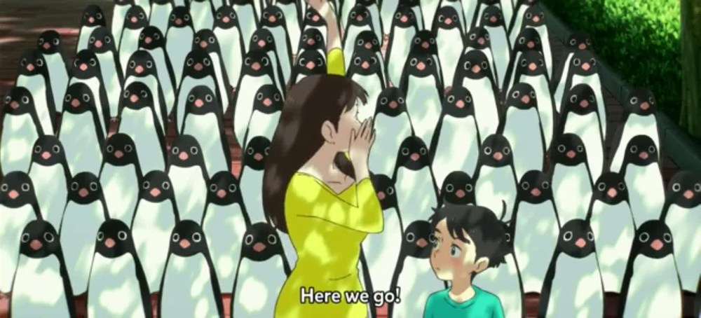 Пингвин векторный набор