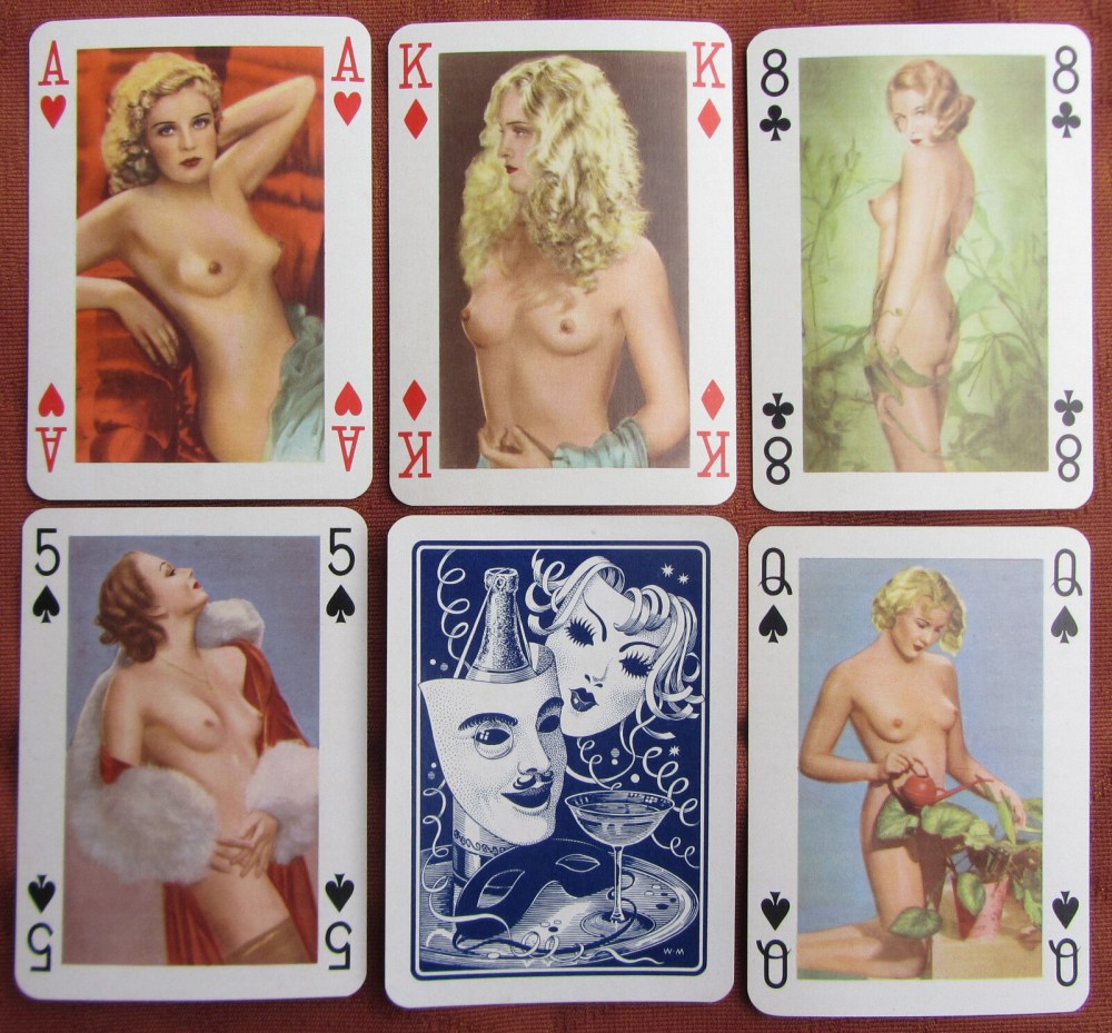 старые игральные карты с голыми бабами фото 6