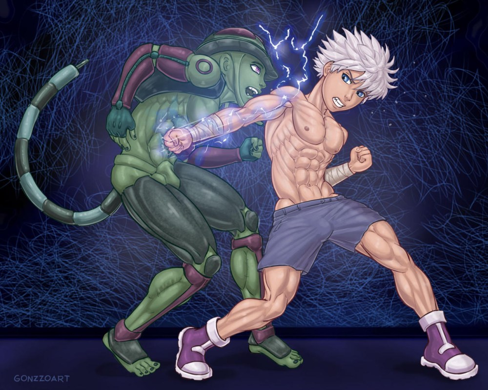 Killua yaoi hentai фото 68