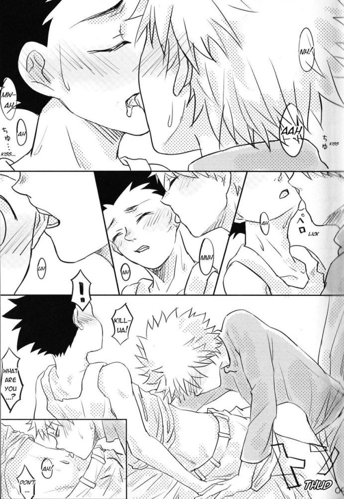 Хантер х Хантер яой хентай Манга