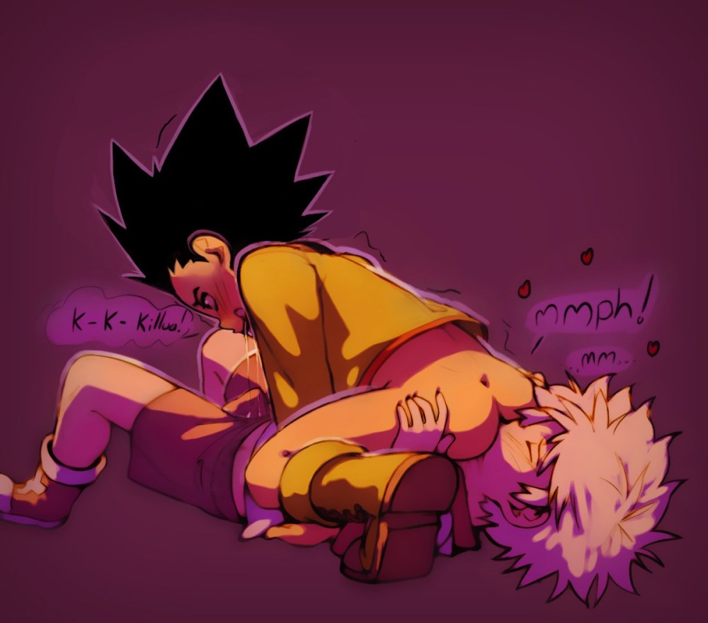 Killua yaoi hentai фото 15