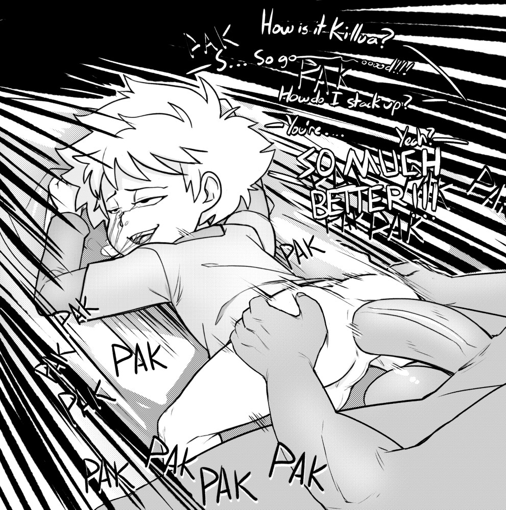 Killua yaoi hentai фото 64