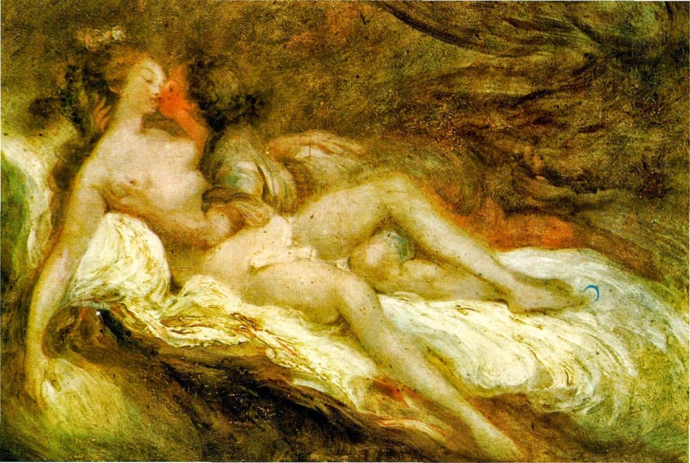 Фрагонар купальщицы